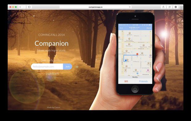 Companion App Allows for Safe Travels