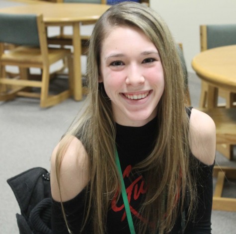 "I'd probably say, 'All I Want for Christmas'," Brooke Wrasse, senior.