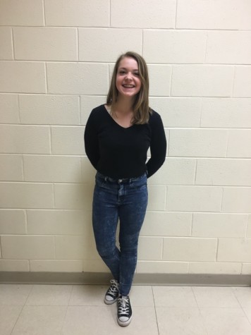 If you're not quite ready to commit to the spring weather, a light sweater and jeans is the perfect way to go (Anna Triska, sophomore).