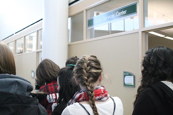 York students began their COD adventure with a quick look at the student services center.