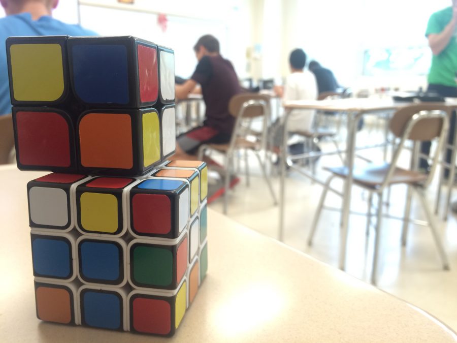 The cube is a student-favorite in Mr. Johnsons Algebra Ab class this summer.