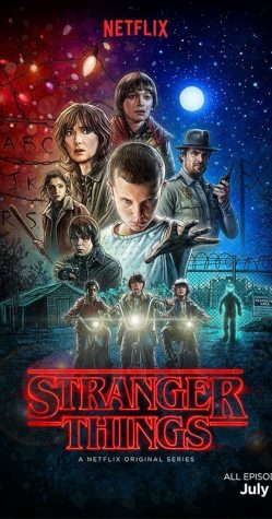Promo poster for the Netflix-original "Stranger Things".