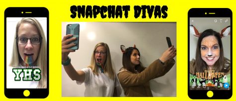York's Snapchat Divas, Katie Diebold and Jill Heaton. 