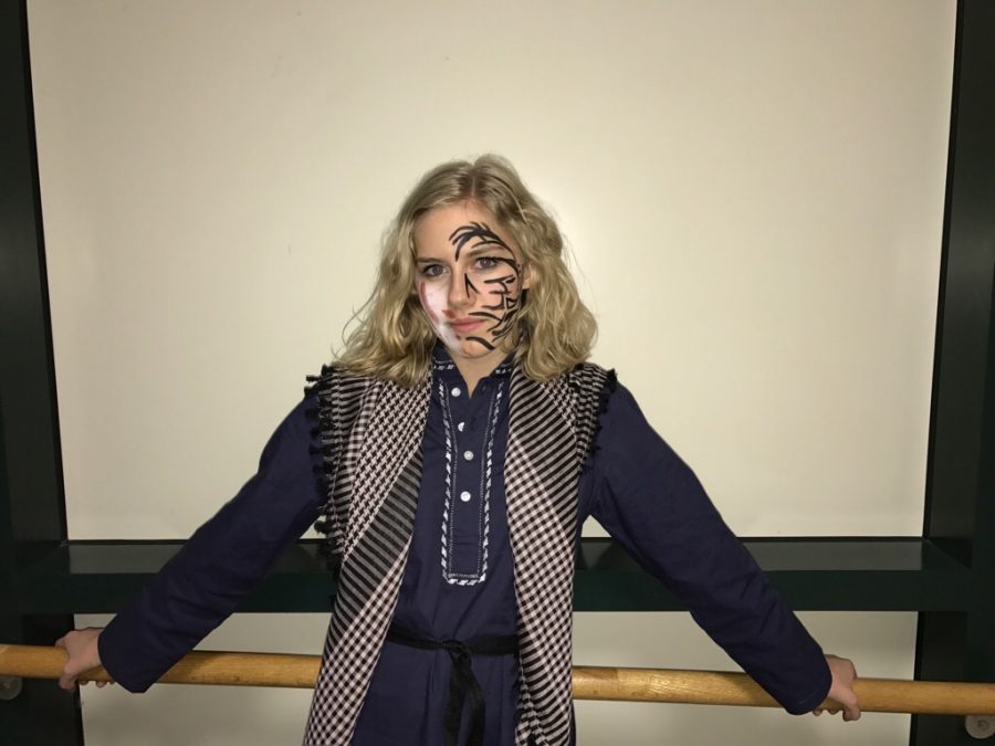 Doing shows is always fun because you get to be someone you arent, and get away with it. Mercutio is really hot-headed and raunchy, and I can fully be that kind of person without being judged in front of an entire auditorium. Its super freeing. Plus the face paint is pretty sick.