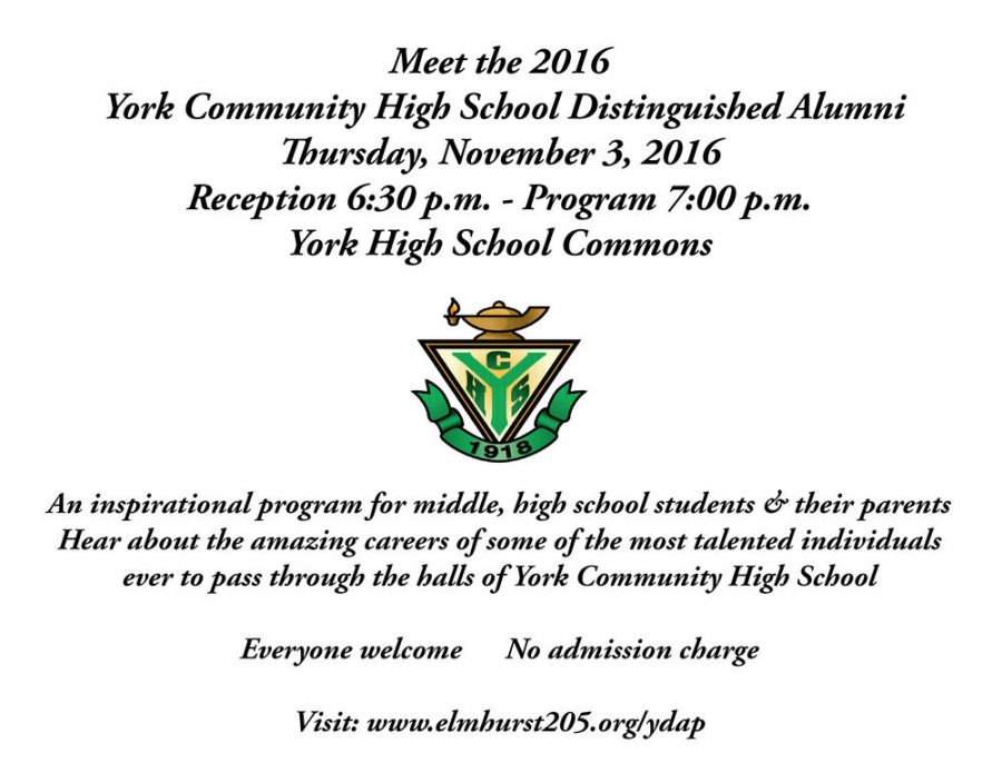 York+High+School+invites+everyone+to+attend+the+program+to+honor+the+alumni.