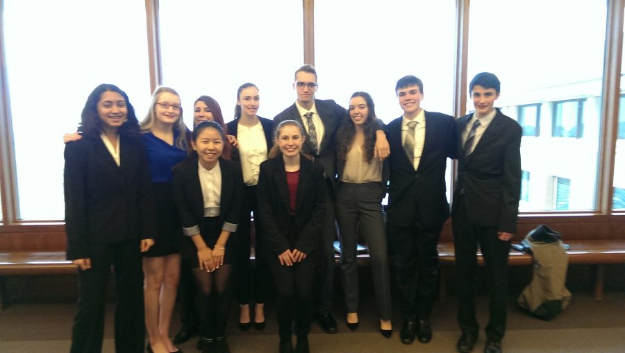 Law Team after Kane County competition. 