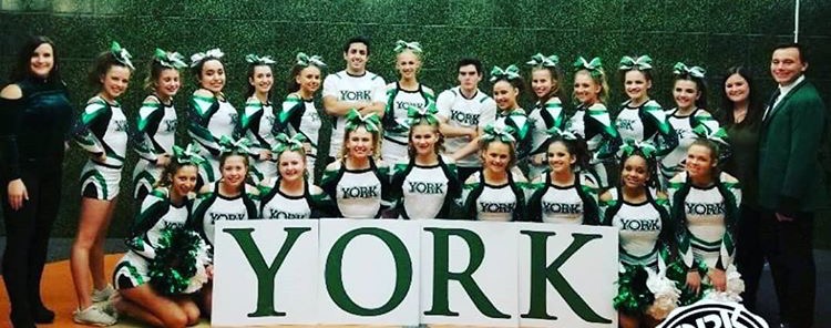 York cheer is state bound