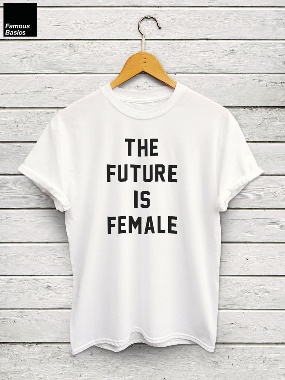 A shirt sold by H&M sporting  a feminist (but closer to misandrist) slogan. 