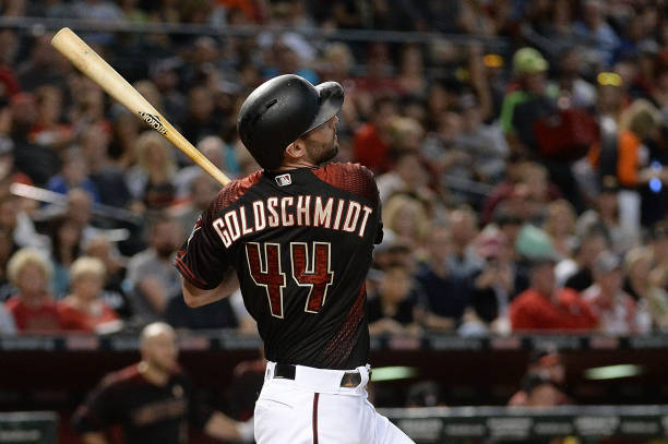 Paul Goldschmidt in a game against the Houston Astros.