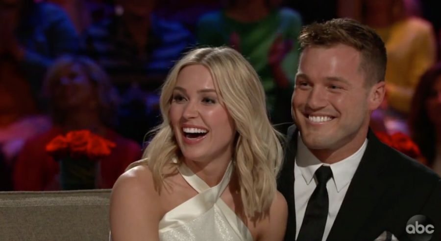 Colton and Cassie make their first public appearance on the After the Final Rose sequence of the show.