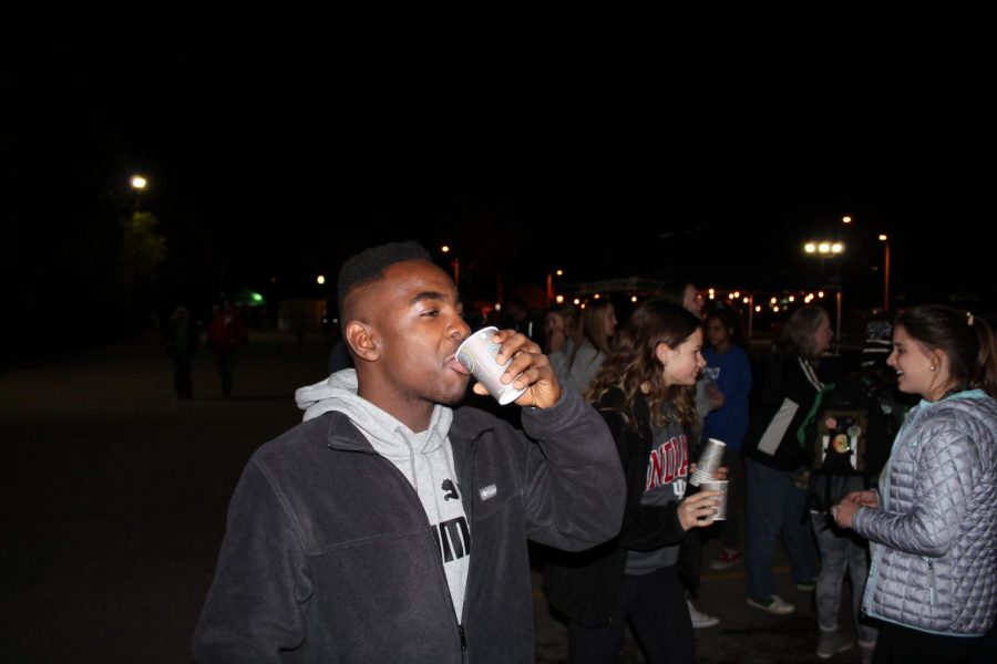 The hot chocolate tastes so good and its actually sweet, senior Ian Williams said. Williams joined numerous other students in his enjoyment of the hot chocolate