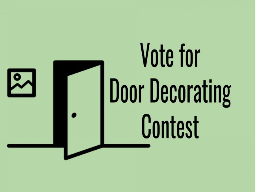Vote for the winter dance week door decorating contest!