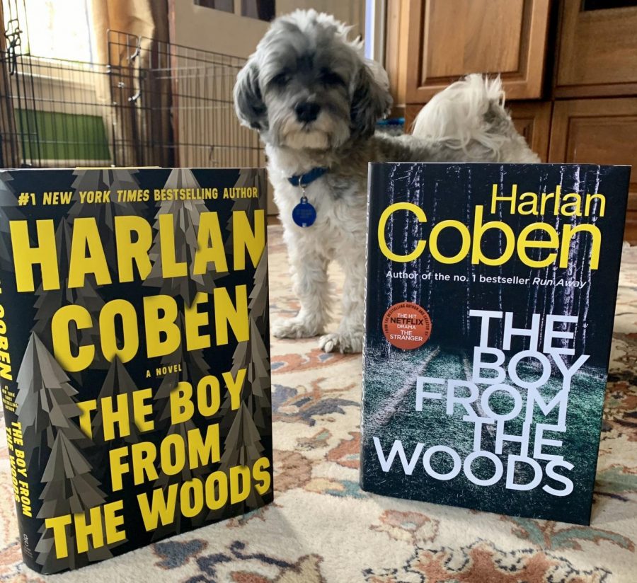 Cobens+dog+Laszlo+poses+for+a+Stay+at+Home+photoshoot+due+to+COVID-19+cancellations.+Laszlo+frequently+appears+on+Cobens+Twitter+to+promote+posivity+and+joy+during+a+scary+time.