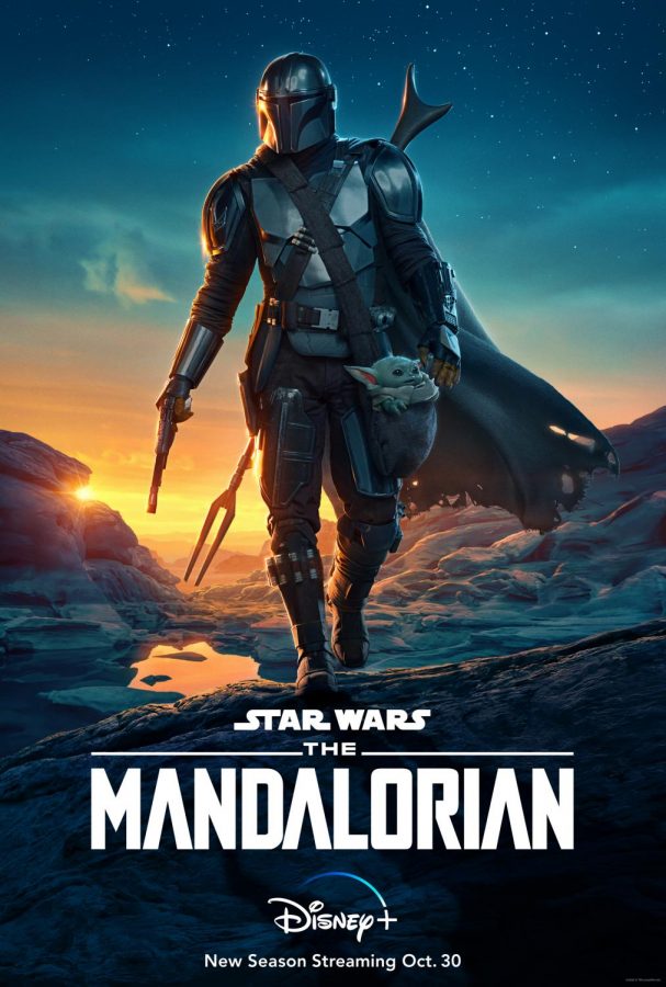Poster for season two of Disneys The Mandalorian.