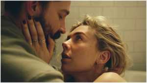 Still of Vanessa Kirby and Shia LaBeouf in Pieces of a Woman, now on Netflix. (Photo courtesy of Netflix). 