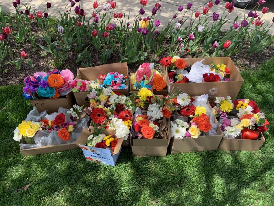 York students begin May with a variety of in-person and virtual events. RAYS club concludes their paper flower and vase drive and drops the donations off at local nursing homes, with the end of this drive also comes the end of this school years RAYS meetings. 