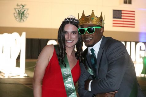 Molly Loch and Jeffrey Grace III were crowned as prom royalty at the end of the night prior to the premiere of the senior video.