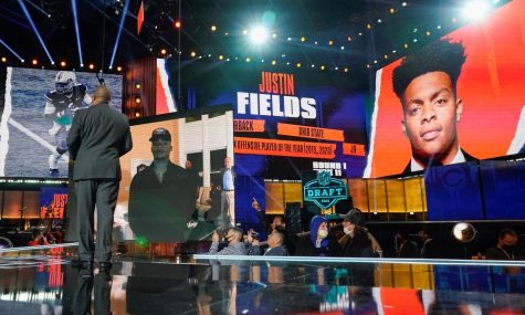 Justin Fields wait comes to an end, as the former Ohio State Buckeye takes his next step to the NFL in the Navy and Orange.