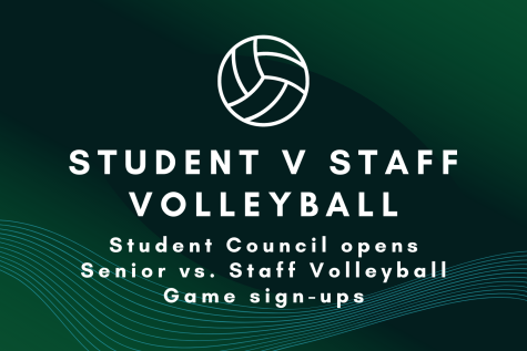 Student Council opens Senior vs. Staff Volleyball Game sign-ups