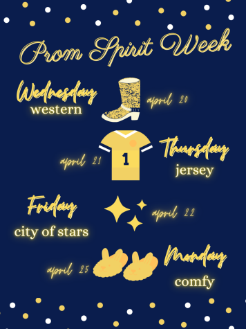 Student Council announces spirit days for the week of Prom