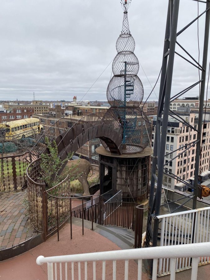 City Museum features a rooftop play area complete with slides and a Ferris wheel. The exploration and adventure at this museum transcends to the tenth floor. 