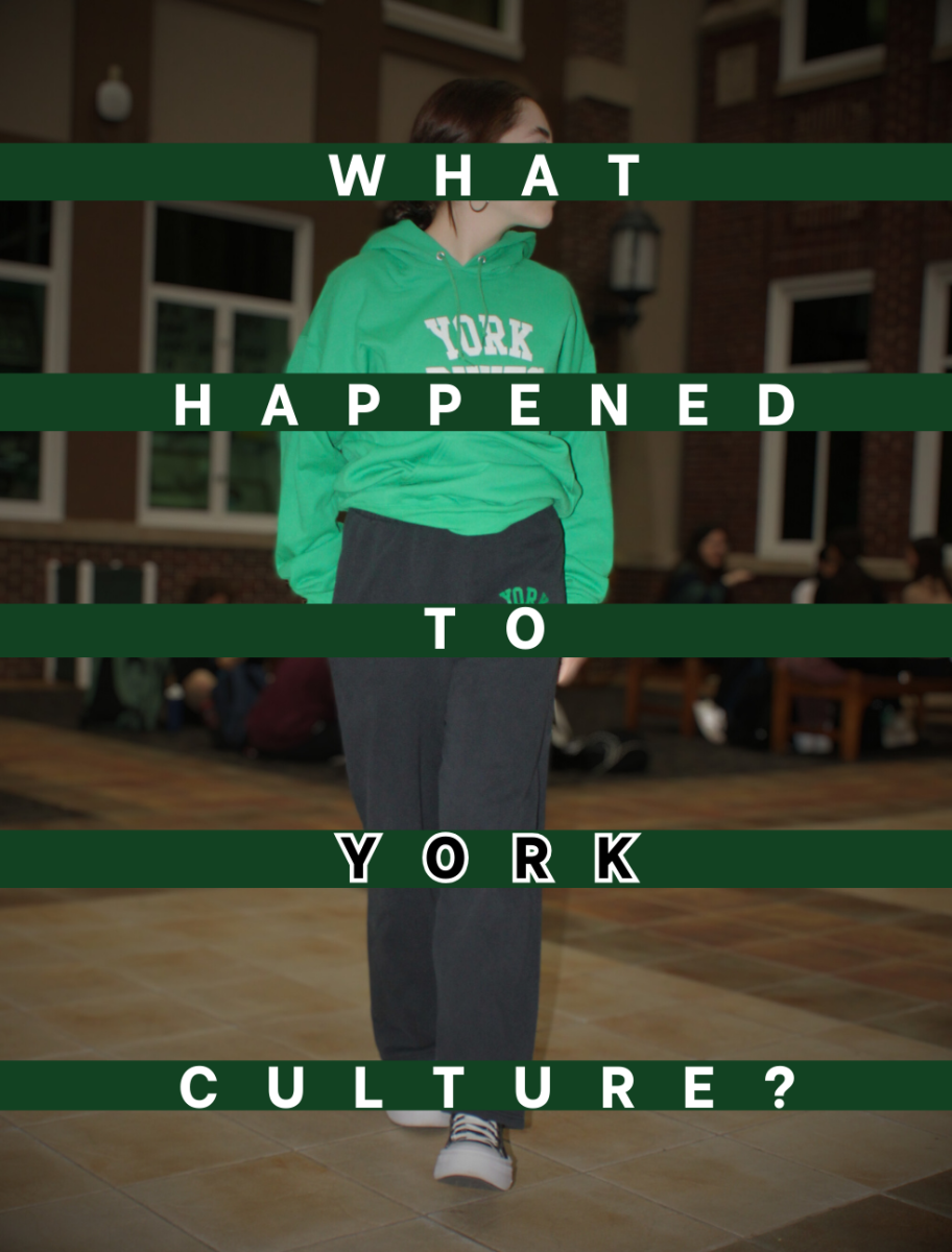 Students+have+begun+to+notice+more+and+more+they+are+the+only+ones+wearing+green+and+white+on+Fridays%2C+a+York+tradition+of+many+years.