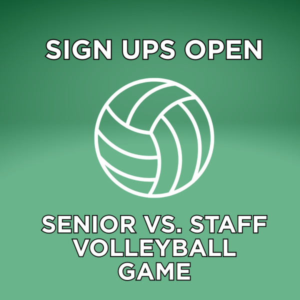 Student Council opens sign-ups for Senior/Staff Volleyball Game